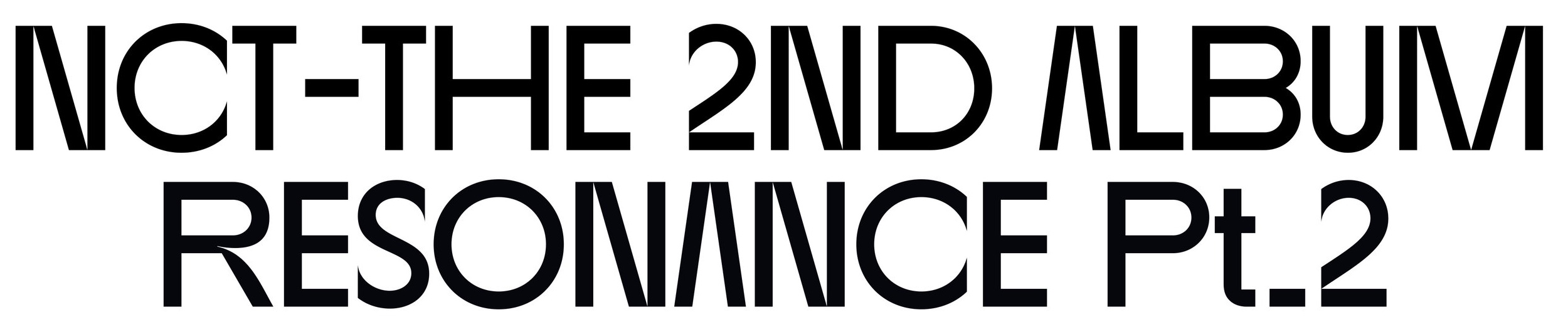 Logo NCT Resonance Pt 2, era saat Ten aktif promosi