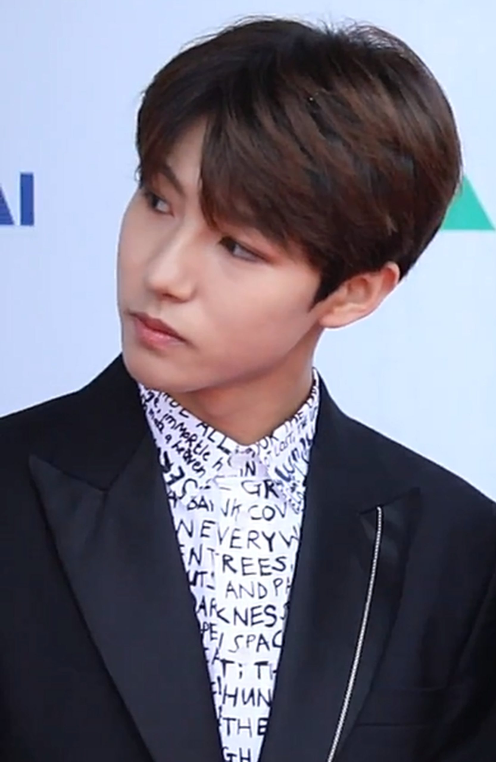 Renjun tampil di atas panggung sebagai member NCT DREAM