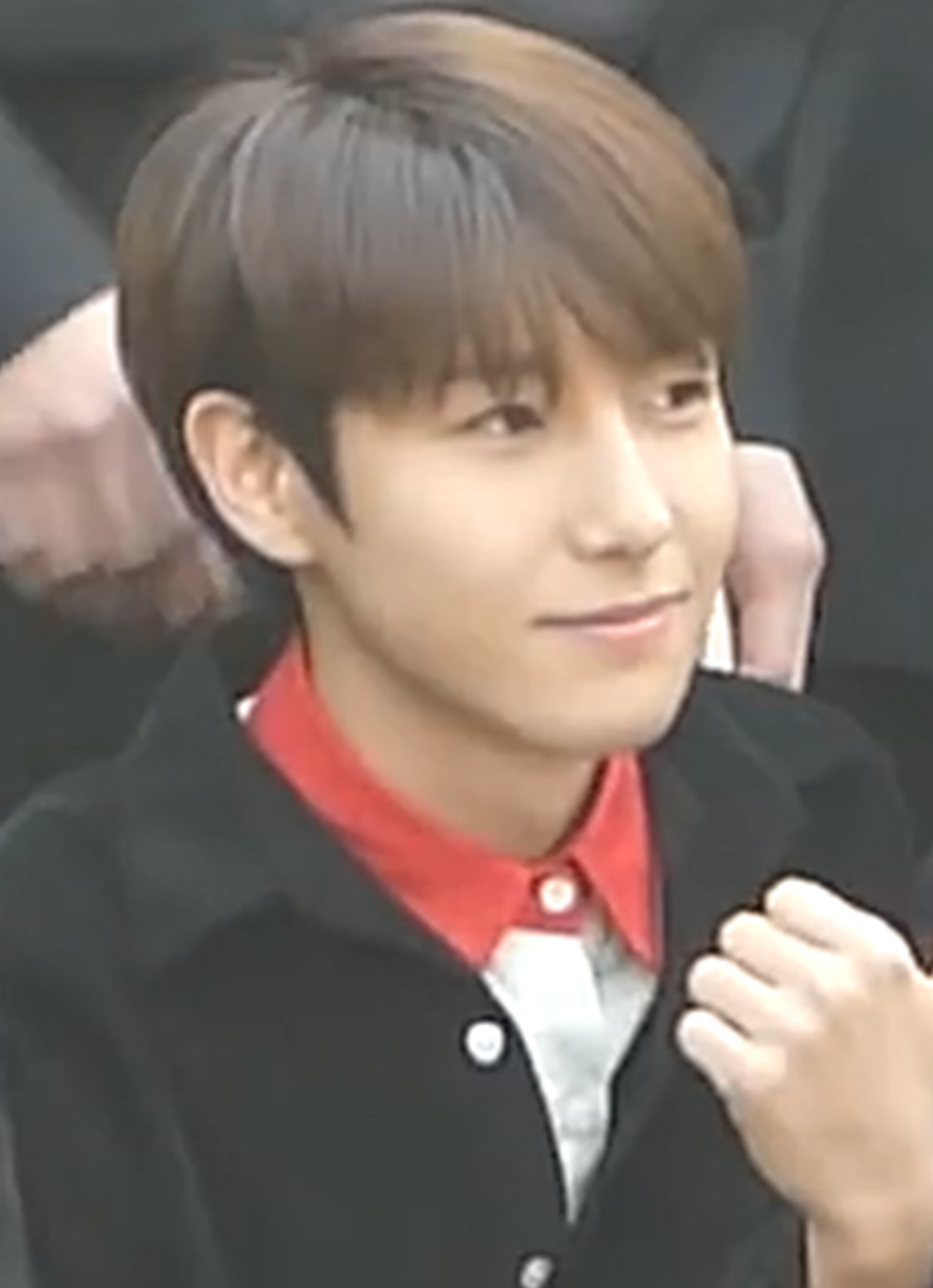 Renjun NCT DREAM tiba untuk rekaman acara musik